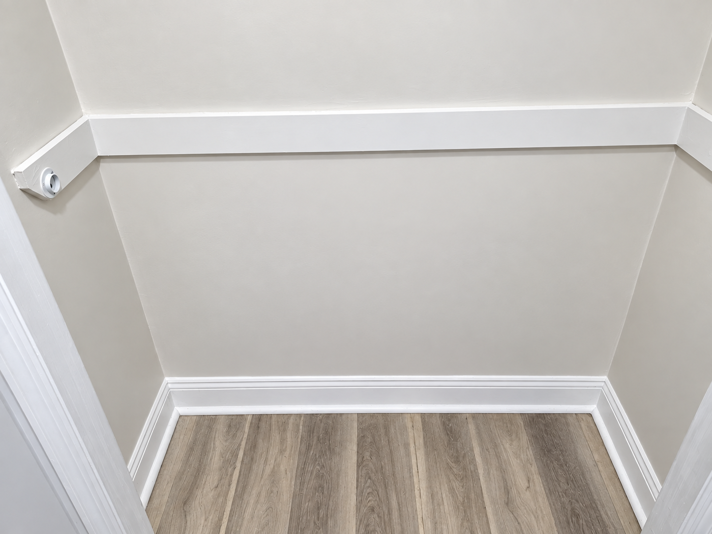 Interior wall repair after completion